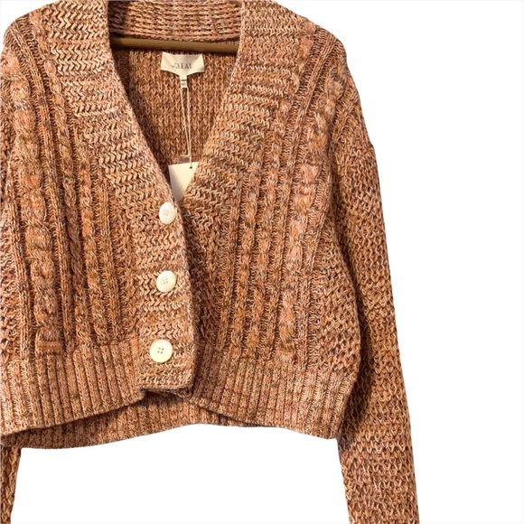 The Great Montana Cable Cardigan Sweater Size 3 NWT - Picture 4 of 12